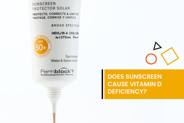 Does sunscreen cause Vitamin D deficiency?