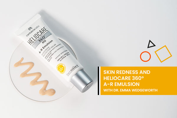 Skin redness and Heliocare 360° A-R Emulsion