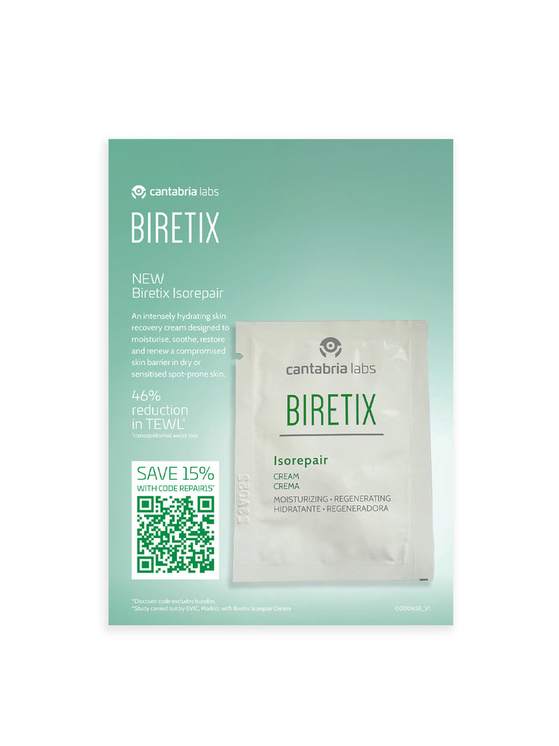 Biretix Cleanser & Isorepair Samples