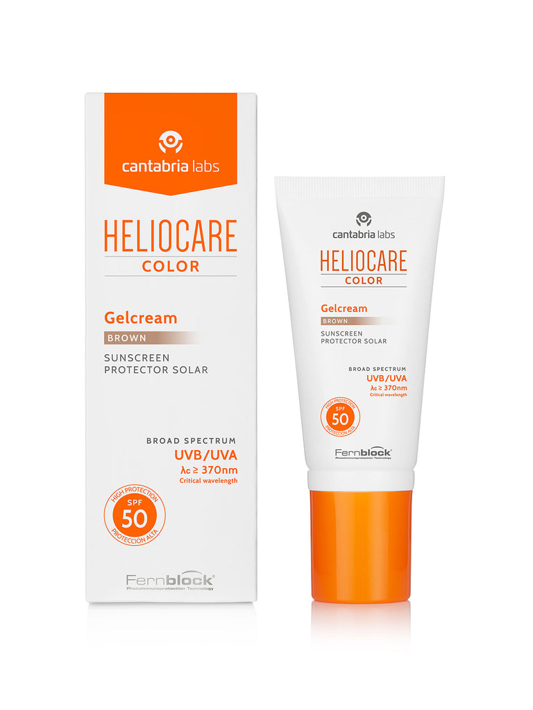 Heliocare 2025 gelcream swatch